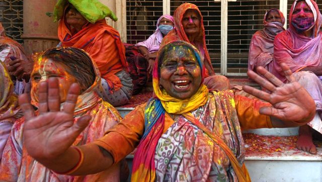 No Holi for two years; Vrindavan widows finally have their 'Rang Barse' moment