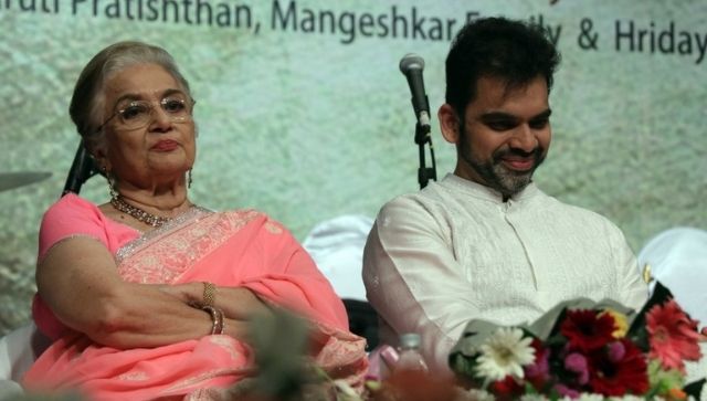 Asha Parekh, Jackie Shroff felicitated at Master Deenanath Mangeshkar Memorial Awards
