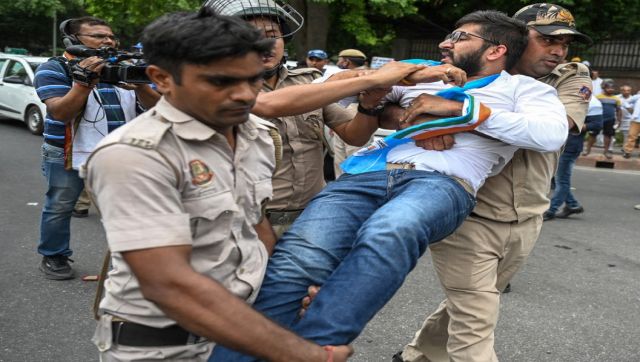 'Satyamev Jayate': Delhi sees dramatic scenes as Congress protests Rahul Gandhi's ED questioning