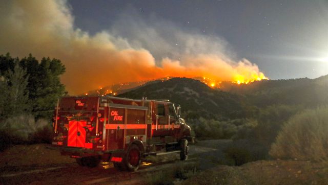 Wildfire spreads over 1,000 acres in California and it's still to be controlled